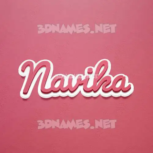 navika in Red Scribble style - 3D name wallpaper navika in Red Scribble style - 3D name wallpaper