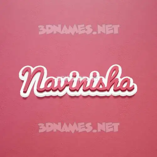 navinisha in Red Scribble style - 3D name wallpaper navinisha in Red Scribble style - 3D name wallpaper