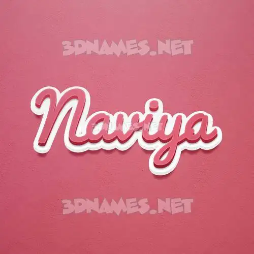 naviya in Red Scribble style - 3D name wallpaper naviya in Red Scribble style - 3D name wallpaper