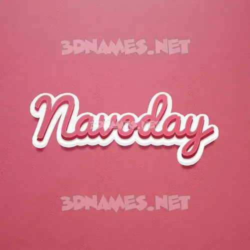 navoday in Red Scribble style - 3D name wallpaper navoday in Red Scribble style - 3D name wallpaper