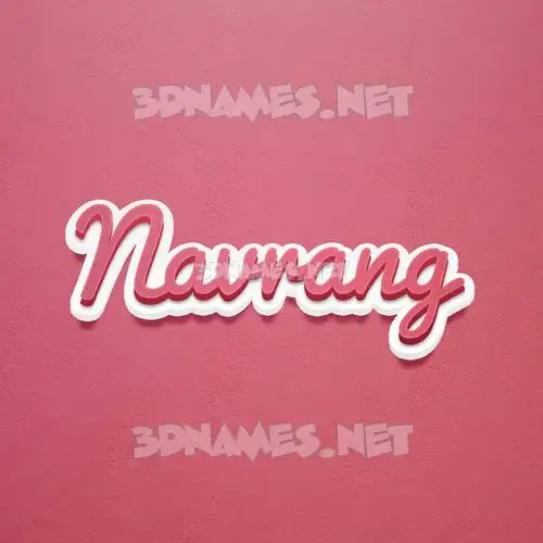 navrang in Red Scribble style - 3D name wallpaper navrang in Red Scribble style - 3D name wallpaper