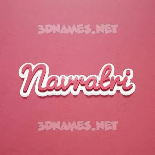 navratri in Red Scribble style - 3D name wallpaper navratri in Red Scribble style - 3D name wallpaper