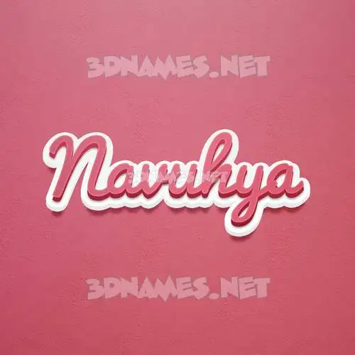 navuhya in Red Scribble style - 3D name wallpaper navuhya in Red Scribble style - 3D name wallpaper