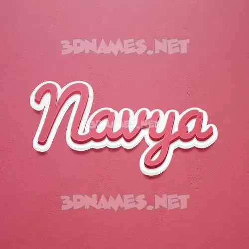 navya in Red Scribble style - 3D name wallpaper navya in Red Scribble style - 3D name wallpaper