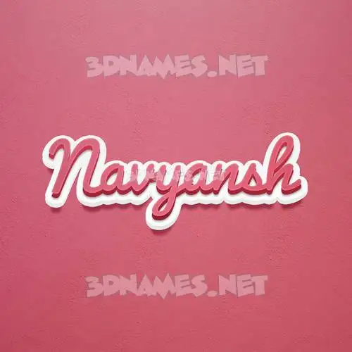 navyansh in Red Scribble style - 3D name wallpaper navyansh in Red Scribble style - 3D name wallpaper