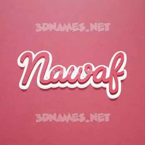 nawaf in Red Scribble style - 3D name wallpaper nawaf in Red Scribble style - 3D name wallpaper