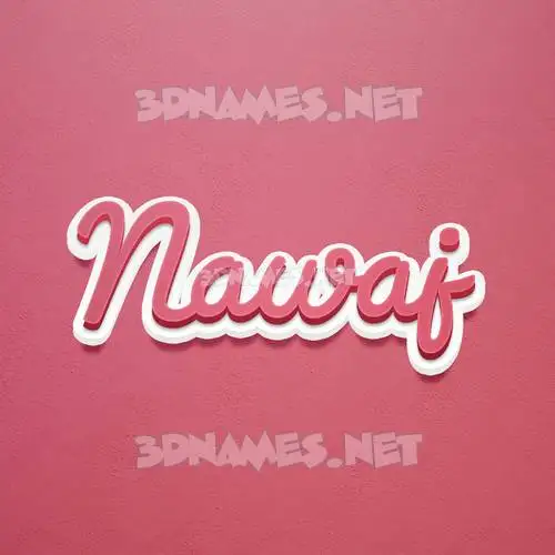 nawaj in Red Scribble style - 3D name wallpaper nawaj in Red Scribble style - 3D name wallpaper