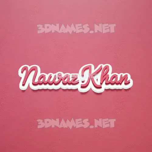 nawaz khan in Red Scribble style - 3D name wallpaper nawaz khan in Red Scribble style - 3D name wallpaper