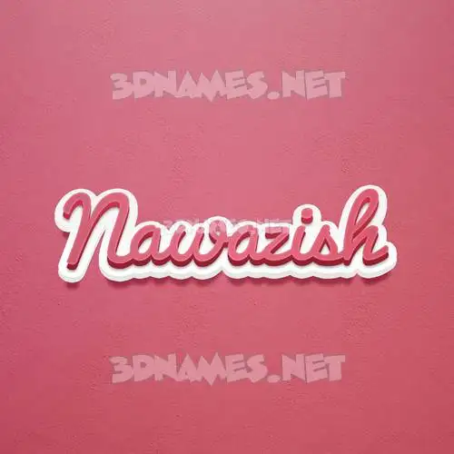 nawazish in Red Scribble style - 3D name wallpaper nawazish in Red Scribble style - 3D name wallpaper