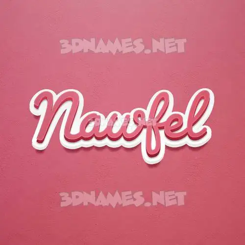 nawfel in Red Scribble style - 3D name wallpaper nawfel in Red Scribble style - 3D name wallpaper