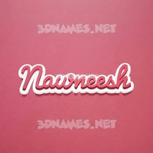 nawneesh in Red Scribble style - 3D name wallpaper nawneesh in Red Scribble style - 3D name wallpaper