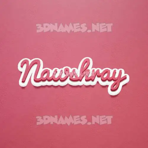 nawshray in Red Scribble style - 3D name wallpaper nawshray in Red Scribble style - 3D name wallpaper