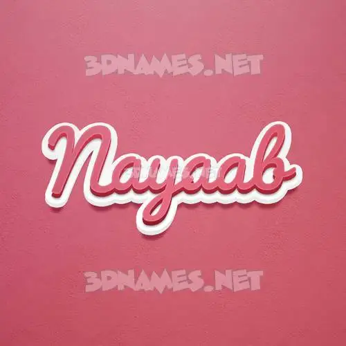 nayaab in Red Scribble style - 3D name wallpaper nayaab in Red Scribble style - 3D name wallpaper