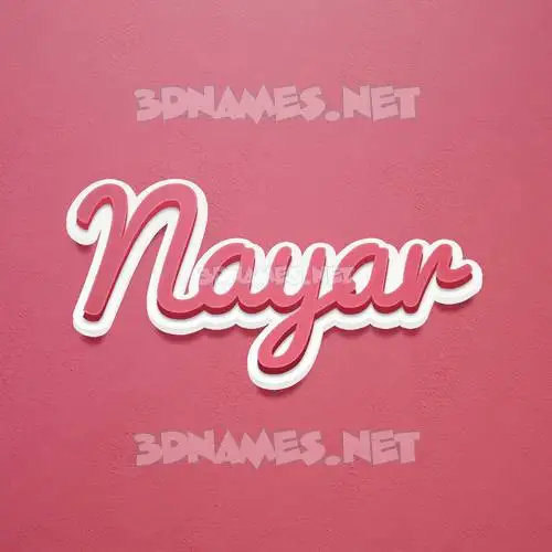 nayar in Red Scribble style - 3D name wallpaper nayar in Red Scribble style - 3D name wallpaper