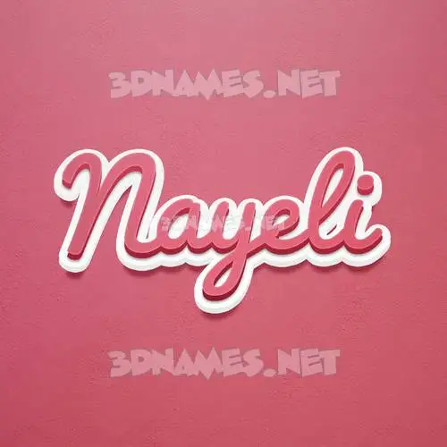 nayeli in Red Scribble style - 3D name wallpaper nayeli in Red Scribble style - 3D name wallpaper