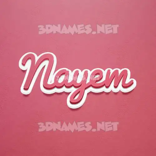 nayem in Red Scribble style - 3D name wallpaper nayem in Red Scribble style - 3D name wallpaper
