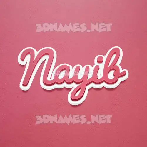 nayib in Red Scribble style - 3D name wallpaper nayib in Red Scribble style - 3D name wallpaper