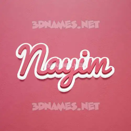 nayim in Red Scribble style - 3D name wallpaper nayim in Red Scribble style - 3D name wallpaper