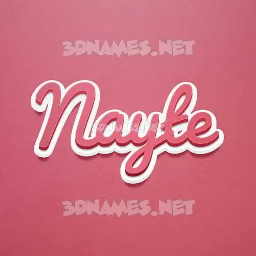 nayte in Red Scribble style - 3D name wallpaper nayte in Red Scribble style - 3D name wallpaper