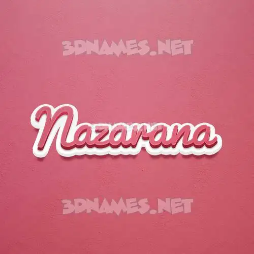 nazarana in Red Scribble style - 3D name wallpaper nazarana in Red Scribble style - 3D name wallpaper