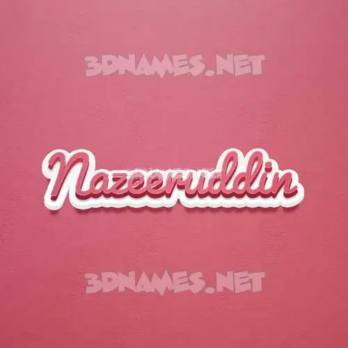 nazeeruddin in Red Scribble style - 3D name wallpaper nazeeruddin in Red Scribble style - 3D name wallpaper