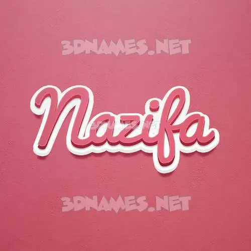 nazifa in Red Scribble style - 3D name wallpaper nazifa in Red Scribble style - 3D name wallpaper