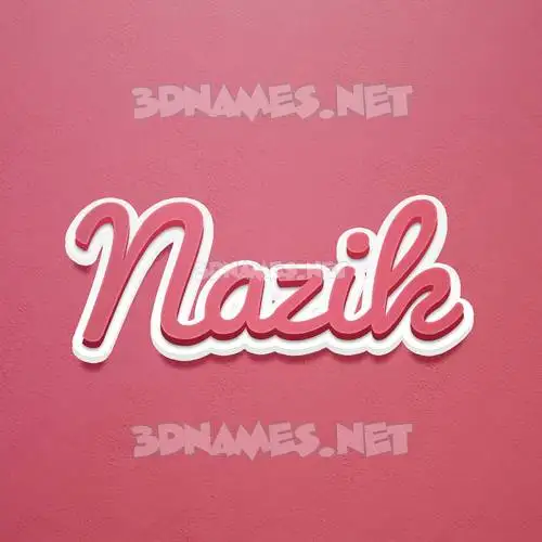 nazik in Red Scribble style - 3D name wallpaper nazik in Red Scribble style - 3D name wallpaper