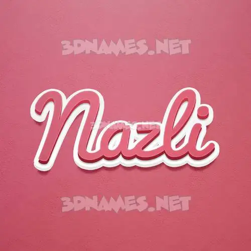 nazli in Red Scribble style - 3D name wallpaper nazli in Red Scribble style - 3D name wallpaper