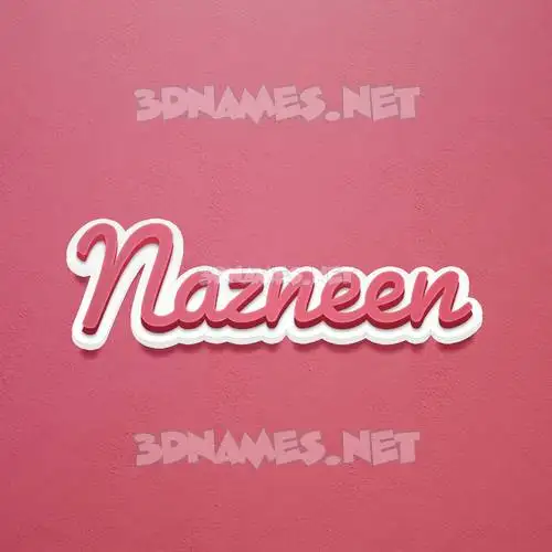 nazneen in Red Scribble style - 3D name wallpaper nazneen in Red Scribble style - 3D name wallpaper