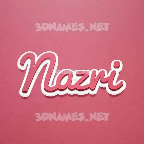 nazri in Red Scribble style - 3D name wallpaper nazri in Red Scribble style - 3D name wallpaper