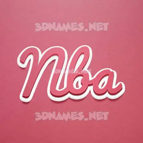 nba in Red Scribble style - 3D name wallpaper nba in Red Scribble style - 3D name wallpaper