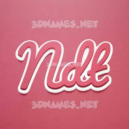ndt in Red Scribble style - 3D name wallpaper ndt in Red Scribble style - 3D name wallpaper
