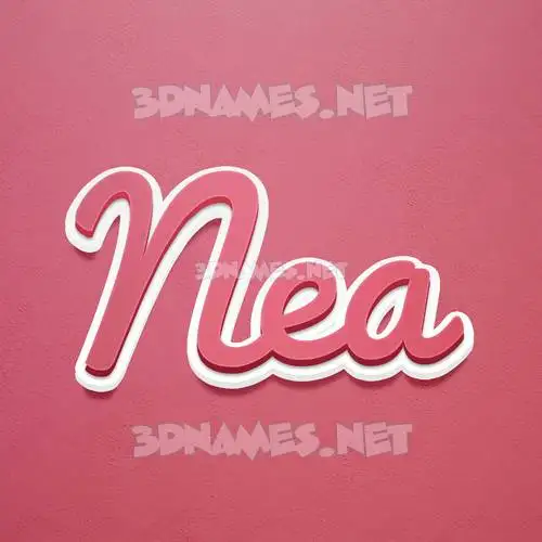 nea in Red Scribble style - 3D name wallpaper nea in Red Scribble style - 3D name wallpaper