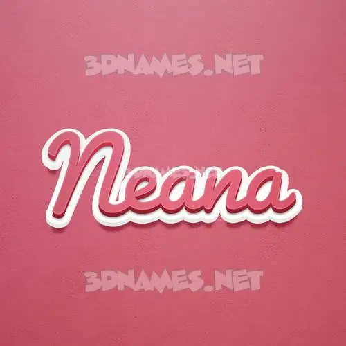 neana in Red Scribble style - 3D name wallpaper neana in Red Scribble style - 3D name wallpaper