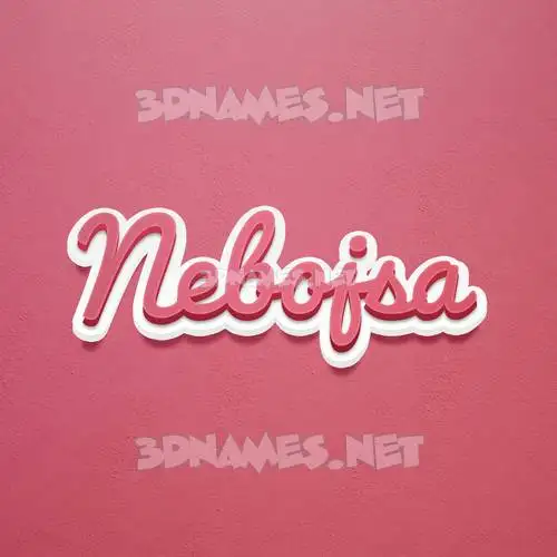 nebojsa in Red Scribble style - 3D name wallpaper nebojsa in Red Scribble style - 3D name wallpaper