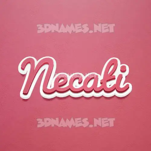 necati in Red Scribble style - 3D name wallpaper necati in Red Scribble style - 3D name wallpaper