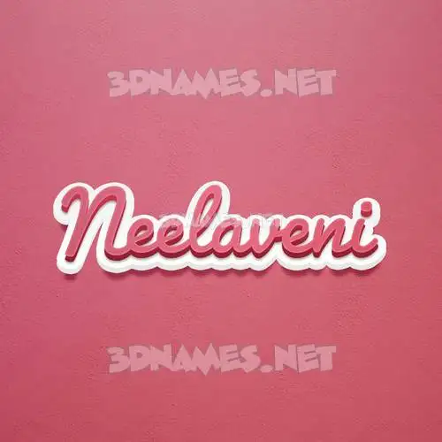 neelaveni in Red Scribble style - 3D name wallpaper neelaveni in Red Scribble style - 3D name wallpaper
