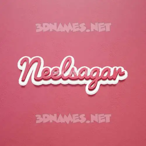 neelsagar in Red Scribble style - 3D name wallpaper neelsagar in Red Scribble style - 3D name wallpaper