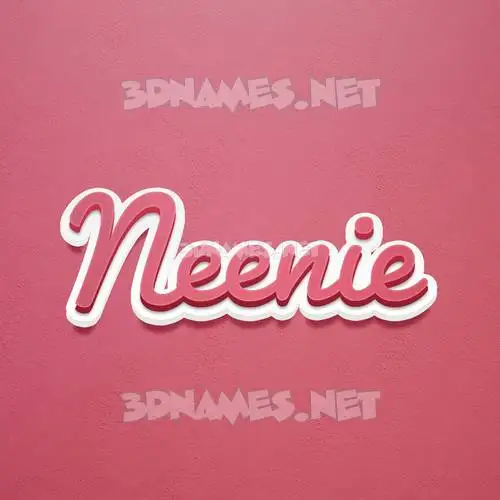 neenie in Red Scribble style - 3D name wallpaper neenie in Red Scribble style - 3D name wallpaper