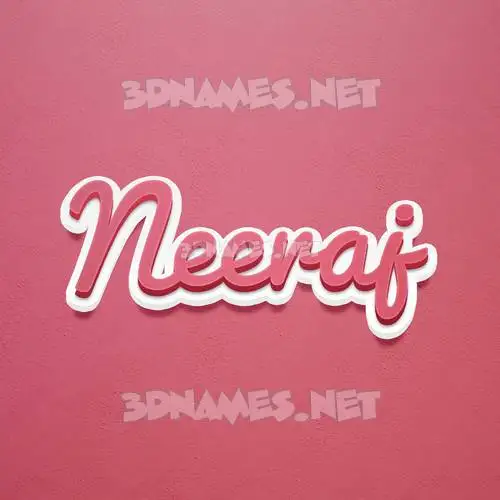 neeraj in Red Scribble style - 3D name wallpaper neeraj in Red Scribble style - 3D name wallpaper