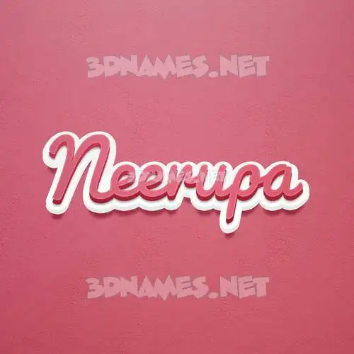 neerupa in Red Scribble style - 3D name wallpaper neerupa in Red Scribble style - 3D name wallpaper