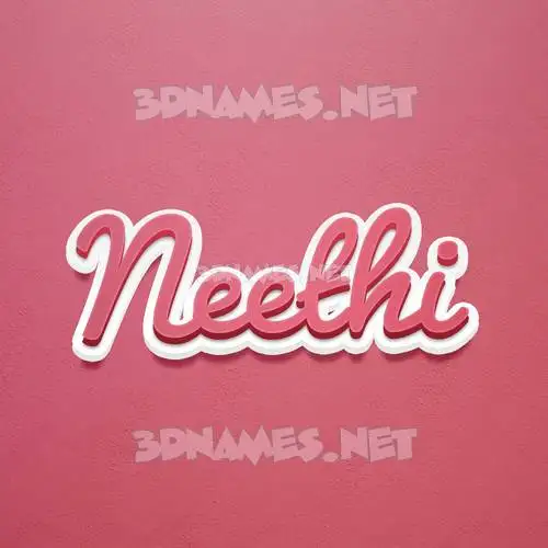 neethi in Red Scribble style - 3D name wallpaper neethi in Red Scribble style - 3D name wallpaper