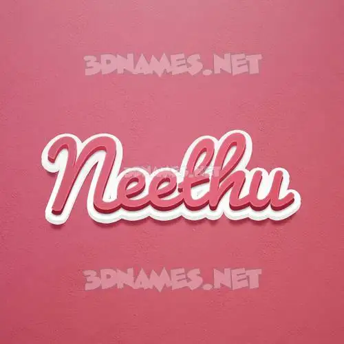 neethu in Red Scribble style - 3D name wallpaper neethu in Red Scribble style - 3D name wallpaper