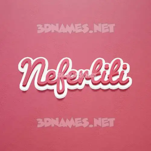 nefertiti in Red Scribble style - 3D name wallpaper nefertiti in Red Scribble style - 3D name wallpaper