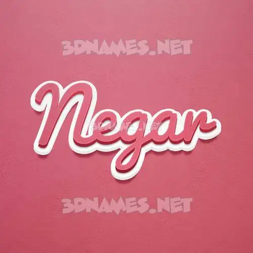 negar in Red Scribble style - 3D name wallpaper negar in Red Scribble style - 3D name wallpaper
