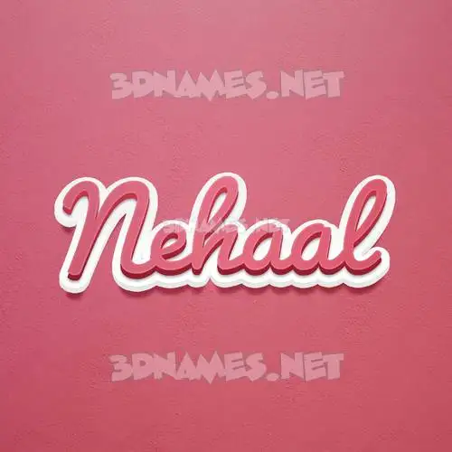 nehaal in Red Scribble style - 3D name wallpaper nehaal in Red Scribble style - 3D name wallpaper