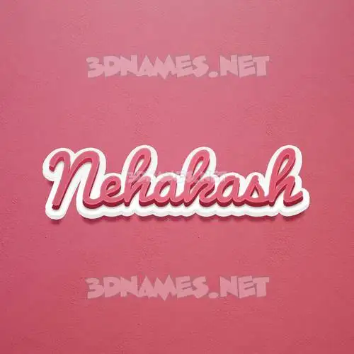 nehakash in Red Scribble style - 3D name wallpaper nehakash in Red Scribble style - 3D name wallpaper