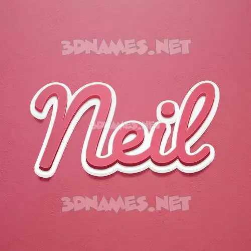 neil in Red Scribble style - 3D name wallpaper neil in Red Scribble style - 3D name wallpaper