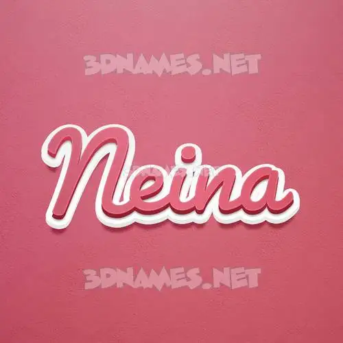 neina in Red Scribble style - 3D name wallpaper neina in Red Scribble style - 3D name wallpaper