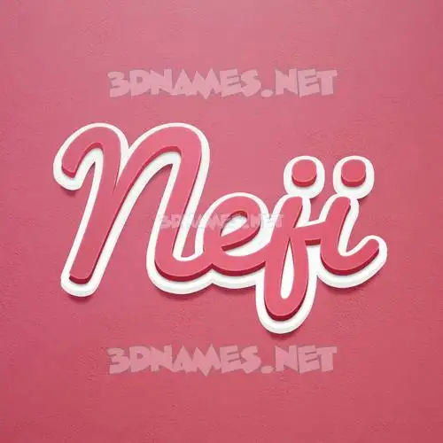 neji in Red Scribble style - 3D name wallpaper neji in Red Scribble style - 3D name wallpaper
